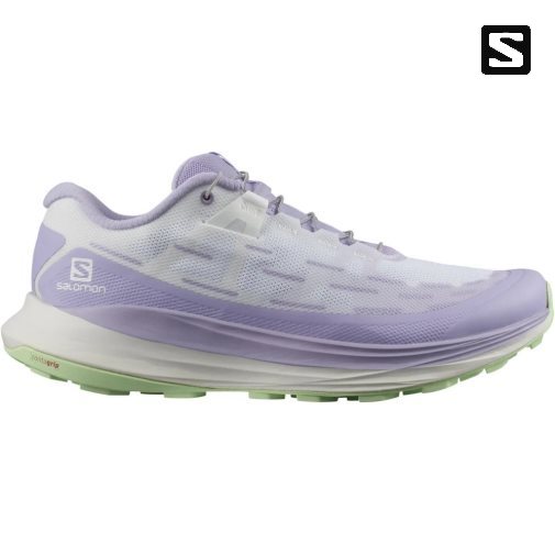 Tenis Para Trail Running Salomon Ultra Glide Mujer Lavanda Blancos | MX ACGT739